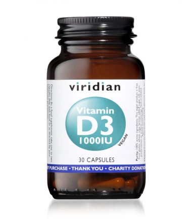Viridian Vitamin D3 1000IU